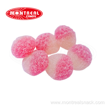 Custom sour coated fruit chewy gummy confectionery bulk